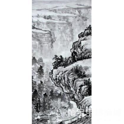 郑晓芳 山间 类别: 国画山水作品