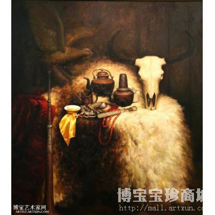 张双柱 《西藏风情》 类别: 静物油画J